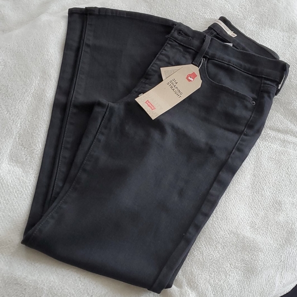 Levi's Denim - Levi's 314 shaping straight leg pants